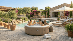 6 persoons Intex jacuzzi