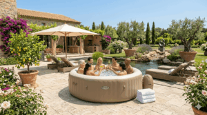 8 persoons Intex jacuzzi